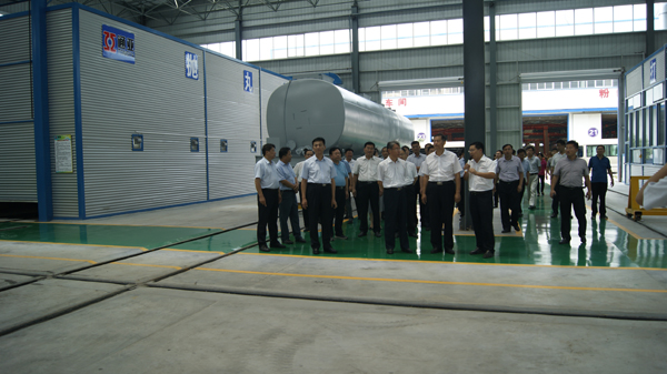 ?鄒城市黨政考察團來我公司觀摩指導(dǎo)